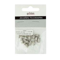 AussieSuperStore Jewellery Making Supplies JF Spacer Tube with Target JF Spacer Tube with Target | Jewellery Making Accessories 9323823088088 JF382